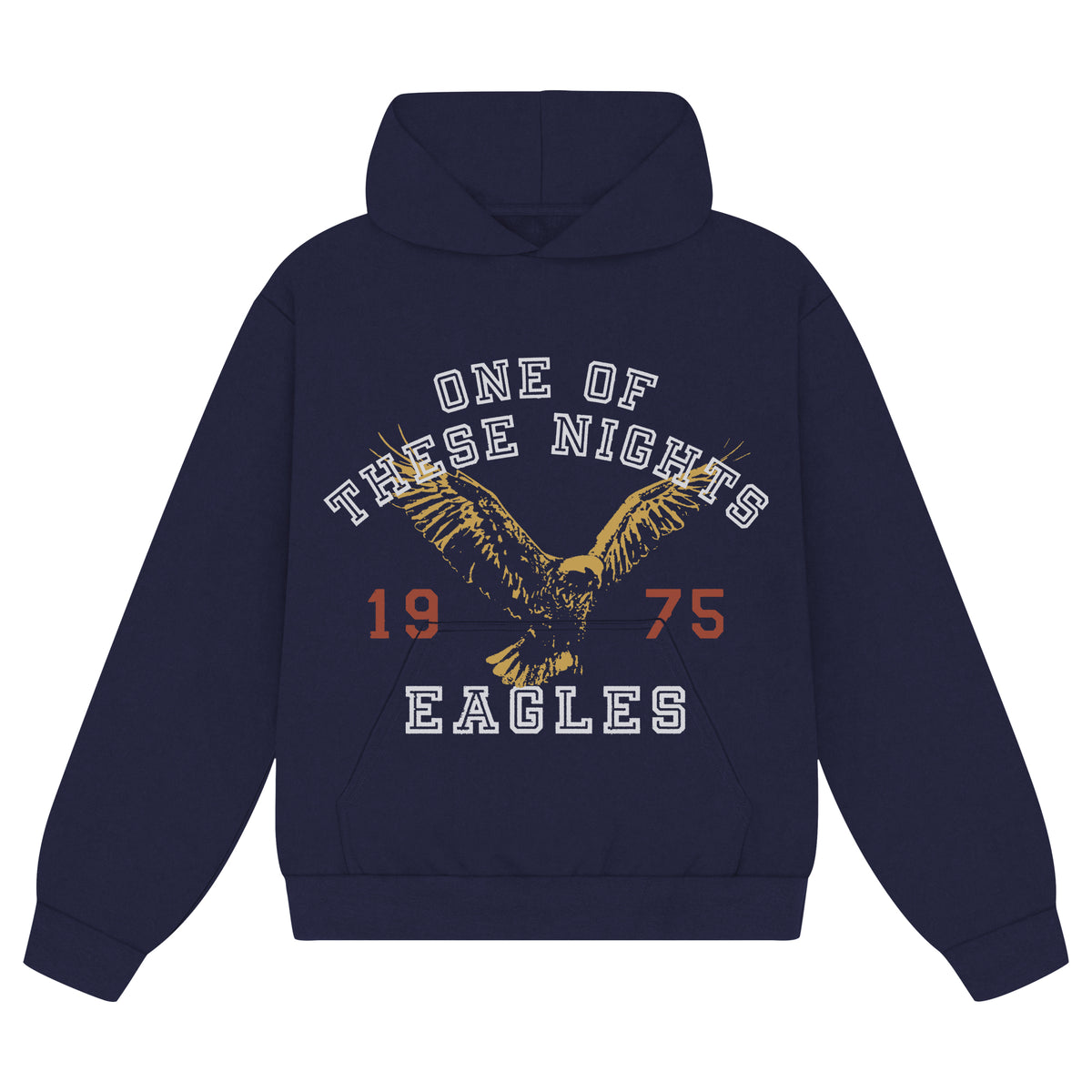 One Of These Nights Hoodie - Navy